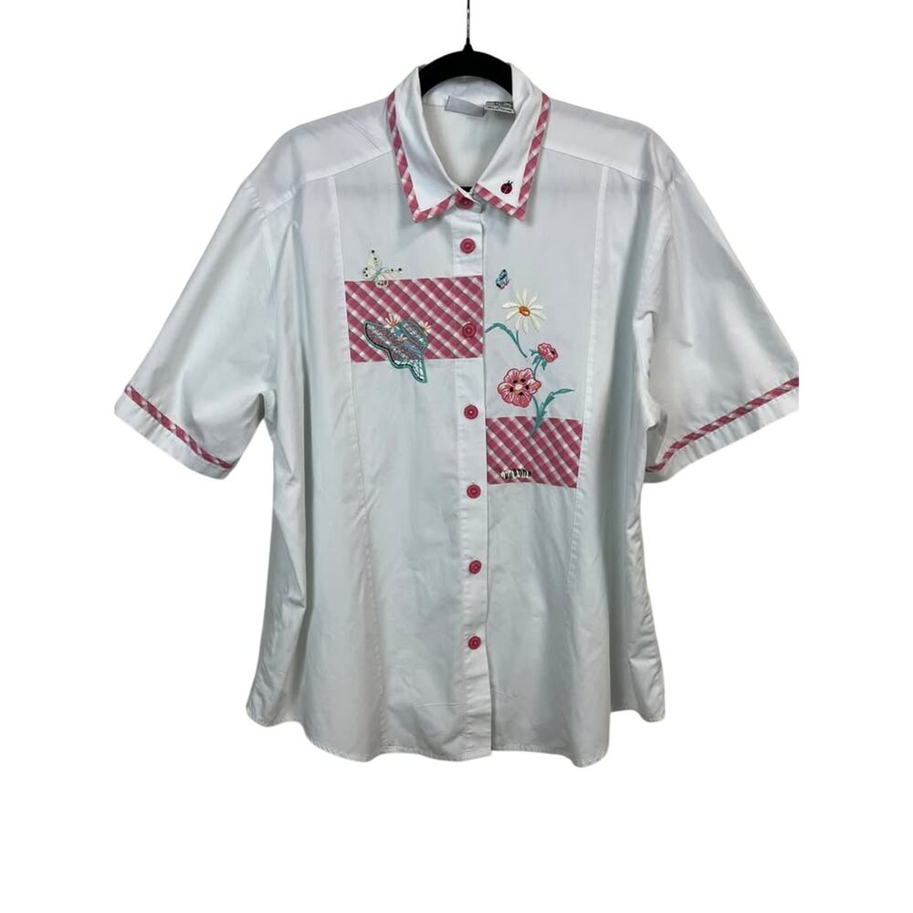 Napa Valley Embroidered Shirt XL